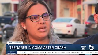 Grossmont High School student in coma after car crash