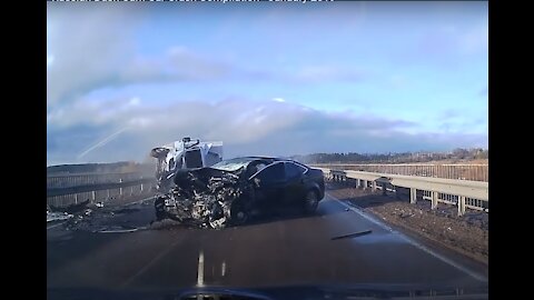 Russian Dash Cam Car Crash Compilation