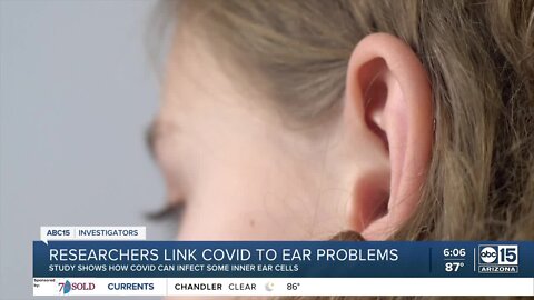 Researchers find COVID-19 can infect inner ear, links to hearing issues