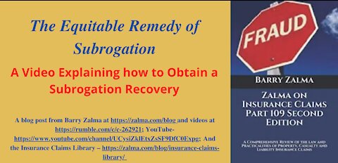 The Equitable Remedy of Subrogation