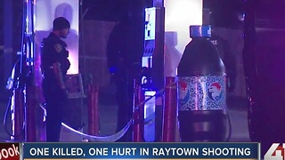 Two men shot at Raytown gas station, one dies