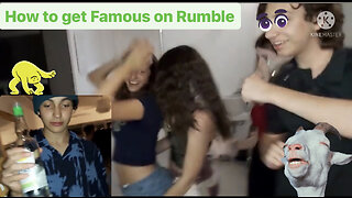 How to get Famous on Rumble (18th Birthday Party 2021)