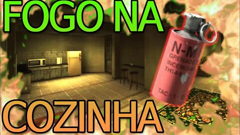 CSGO - FOGO NA COZINHA !! Como DOMINAR a COZINHA (TAPETE) da MIRAGE jogando CT?