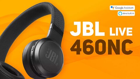 JBL Live 460NC | ANC Adaptativo com Alexa e Google Assistente