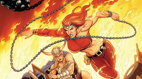 La Historia De Thundra "La Más Poderosa de las Femizons" Tierra-715 del Siglo 23 - Marvel Comics
