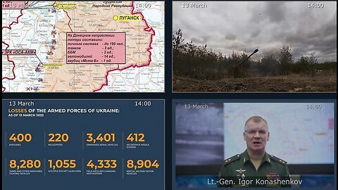 13.03.23 ⚡️ Russian Defence Ministry report on the progress of the Denazification of Ukraine