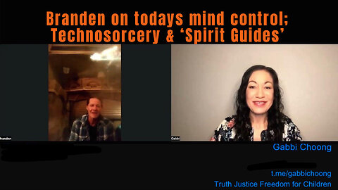 Branden on today's mind control targeting by frequencies, technology and demonic spirits