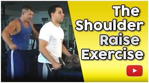 Weight Training - Shoulder Raise Exercise - Dr. Nick Evans