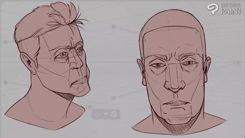 HOW TO SKETCH HEADS. PRACTICE FOR ANATOMY - 002 #sketching #headshot #drawing