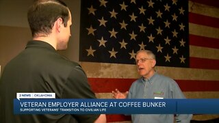 Coffee Bunker supporting veterans' transition to civilian life