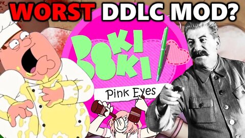 Doki Doki Pink Eyes Gave Me A Stroke | DDLC MOD REVIEW