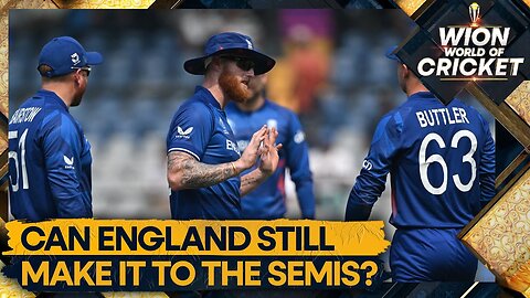 England's title defence hanging by a thread | WION World of Cricket,americanews,livenews