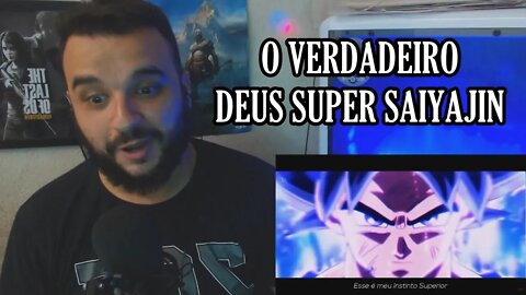 (REACT) Rap do Goku (Dragon Ball Super) - DEUS SUPER SAIYAJIN | NERD HITS ( 7 minutoz )