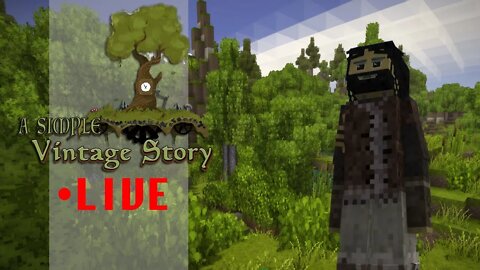 A Simple Vintage Story - LIVESTREAM #1 - IS THIS MINECRAFT 2?