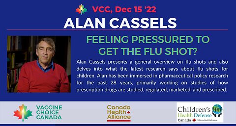 Feeling Pressured to Get the Flu Shot? Alan Cassels