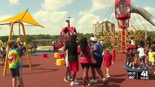 Patrick Mahomes' foundation opens newest inclusive playground in Kansas City