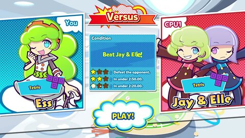 Puyo Puyo Tetris 2 (Steam) - Adventure Mode - Chapter 2 Side Missions & 4th Stars