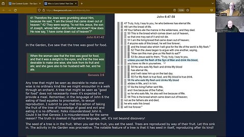 Not a Cannibal Cult! John 6:47-58 (Interactive) Real Food - Real Life - Real Family