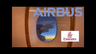 Emirates Airbus A380 Landing in Dubai (DXB)