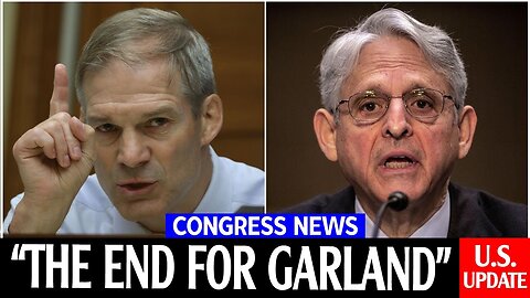 'WHO TOLD YOU TO' Merrick Garland SCARED SH*TLESS As Jim Jordan Delivers NIGHTMARE Legal News