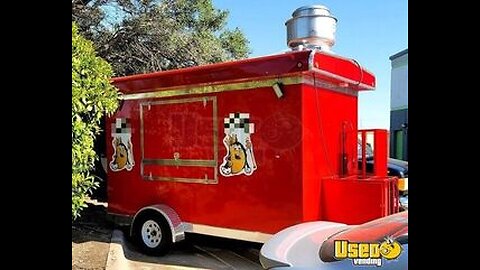 Like-New 2022 7' x 12' Very Lightly Used Mobile Kitchen Food Concession Trailer for Sale in Texas