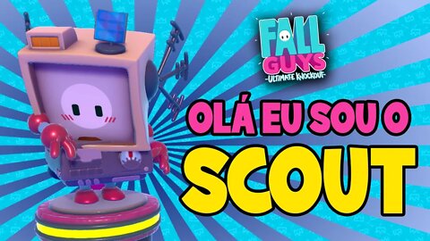 Fall Guys ao vivo - Olá eu sou o Scout