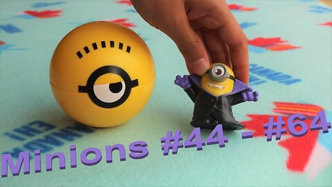 Minions 2 The Rise of Gru, Happy Meal All 62 Minions Toys, Part 3(#44-#64) @GreenIslandClub