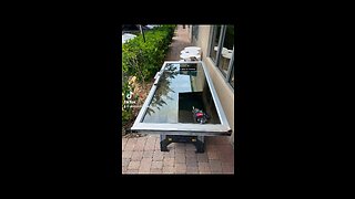 Commercial storefront door repair; door pivots replacement, in #bocaraton, #florida.