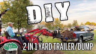EASY DIY Yard & Dump Trailer - E110