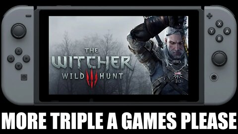 A Rumored Port Of The Witcher 3 For The Switch Would Be Awesome!
