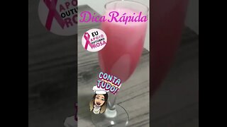 Eu Apoio o Outubro Rosa !! | Uma Semana inteira de Receitas Rosa | Dica Rápida da Mi - #SHORTS​