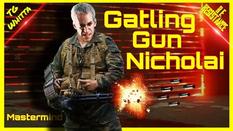 Resident Evil Resistance - Gatling Gun Nicholai Mastermind Build (August 5 Patch)