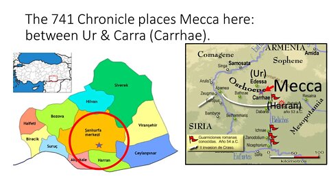 Where was the original Mecca?