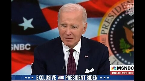 Unwell-Looking Joe Biden Tells on Himself in SCOTUS Comments During Trainwreck MSNBC Interview