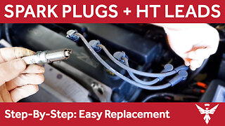 How To Change Spark Plugs and HT Leads – Ford Focus Mk1 / LR