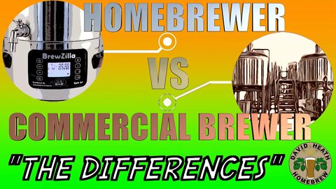 HomeBrewer Vs Commercial Brewer THE DIFFERENCES