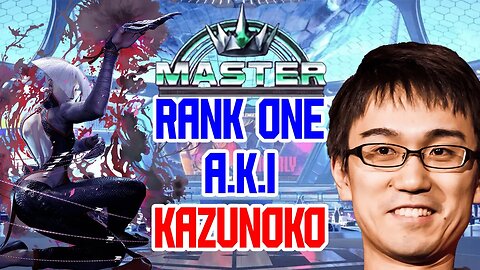 Rank One A.K.I Kazunoko Got All The Optimal Routes | Street Fighter 6