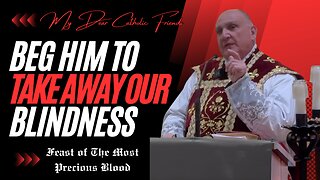 Beg Him To Take Away Our Blindness | Feast Of The Most Precious Blood (2024)