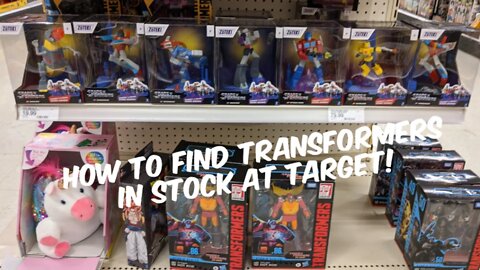How to use Target Price Checkers to find Transformers and the new Zoteki Transformers in stock!