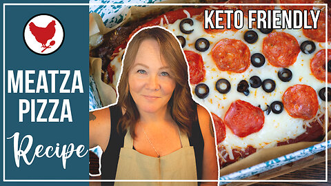 Easy Meatza Pizza | Keto Friendly Recipe