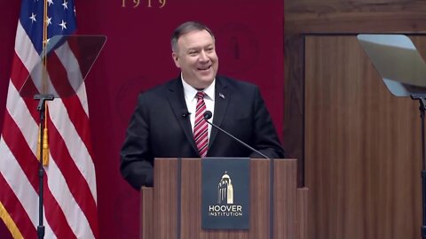 Secretary of State Mike Pompeo Remarks to Stanford University Hoover Institution, @GEORGEnews Jan 13