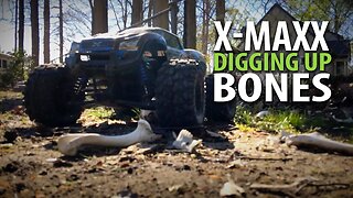 Traxxas X-maxx Bashing: Digging Up Bones In The Backyard