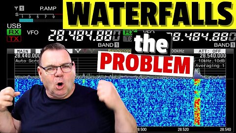 Shortwave and the Problem with Waterfalls in Ham Radio