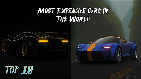 Top 10 Most Expensive Cars In The World || Car Insurance