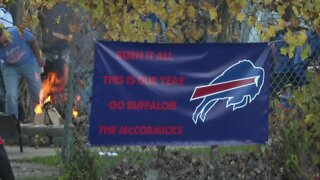 Buffalo Bills fans travel far and wide to celebrate Sunday night game at Highmark Stadium