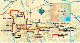 Texas Hill Country Motorcycle Trip October 2020