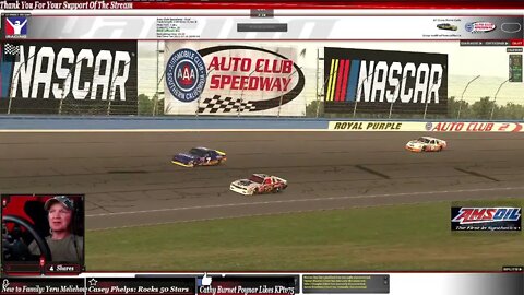 iRacing Save in the 1987 Monte Carlo at Auto Club Speedway.