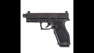 PSA DAGGER FULL SIZE - S 9MM PISTOL WITH EXTREME CARRY CUT RMR SLIDE & THREADED BARREL, BLACK DLC