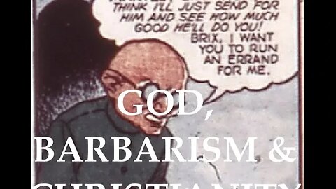 God, Barbarism and Christianity