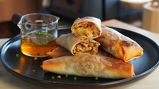 Filipino Lumpiang Gulay | Veggie Lumpia Recipe | Vegan recipes